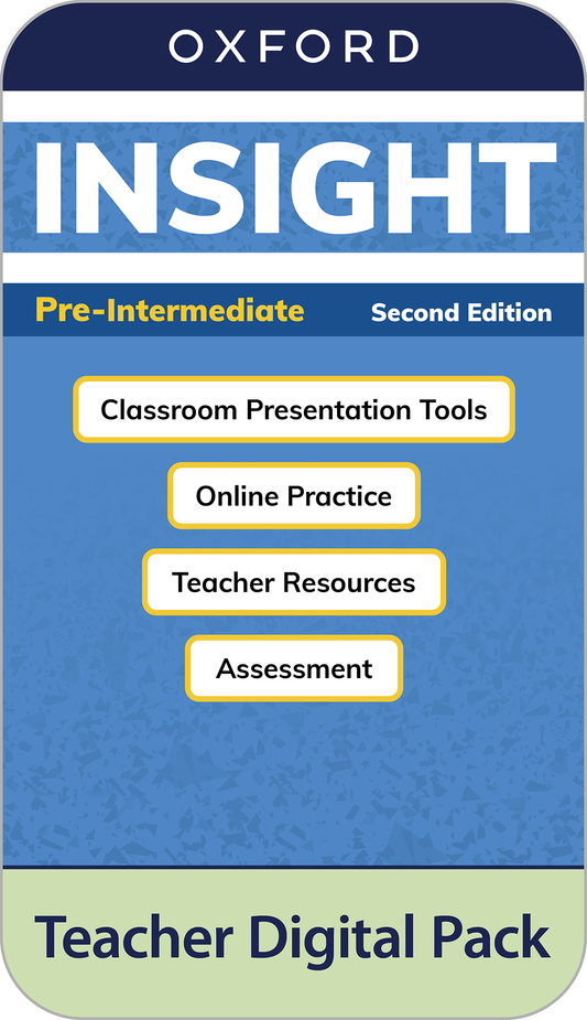Insight 2nd Edition Pre-Intermediate - Teacher Digital Pack