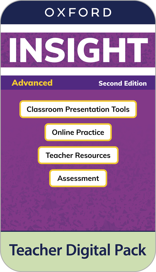 Insight 2nd Edition Advanced - Teacher Digital Pack