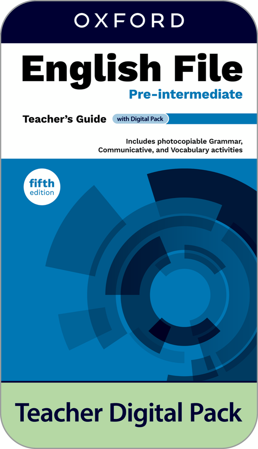 English File 5th Edition Pre-Intermediate Teacher Digital Pack